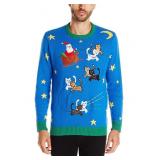 Blizzard Bay Men's Light up Reinkitty Sweater