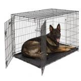 XL Dog Crate  MidWest iCrate Double Door Folding M