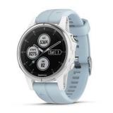 garmin fēnix 5s white smart watch with carrara white band