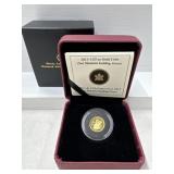 2013 Owl Shaman 1/25oz, .999 Gold Coin