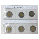 6 Coins Mexicanos