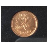 2009 1 Cent Canadian, Ms-69
