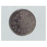 1912 (a U) Canadian10 Cents Silver
