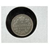 1901 (V.F.30) Canadian Silver 5 Cent