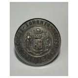 Toronto Transport Commission Silvertone Metal