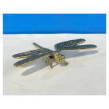 Brass Dragonfly Figure