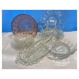 Selection Of Pressed Glass