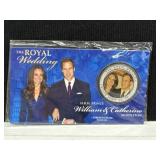2011 William & Kate Medallion issued by the
