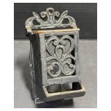 Cast Iron Match Holder