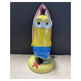 Surfing Minion Statue 11.5 ' Tall