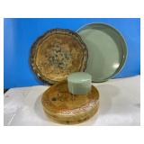 Serving Trays, Coasters, Segmented Tray