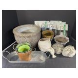 Plant Hangers, Planters, Garden Decor