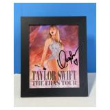 Framed Taylor Swift The Eras Tour Signed 8x10 '