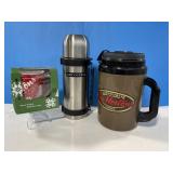 Thermos and Tim Hortons Mug & Insulated Jug