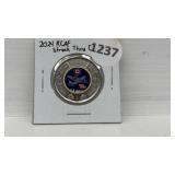 2024 Struck Thru Obverse - RCAF Coloured Toonie -
