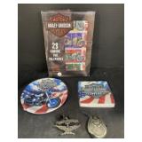 Harley Davidson Valentine Cards, Pendants, Paper