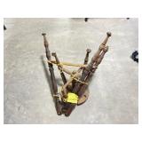 Vintage Furniture Parts Incl. Claw Feet With Balls