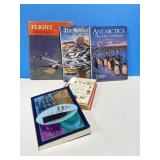 5 Books- A Treasury of Titanic Tales, Antarctica,