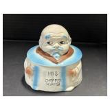 Vintage His Chopper Hopper Denture Dish