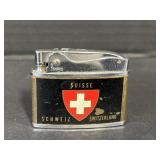 Penguin Lighter - Switzerland Map on one Side and