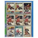 36 Older Goalie Cards most Pre 1980 Smith,