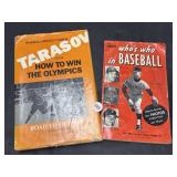 2 Books - 1969 Who's Who in Baseball and Tarasov