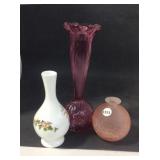 3 Vases, One Is An Aynsley