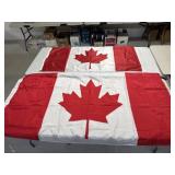 2 Canada Flags - 3 ' x 6 ' and 56 ' x 24 '