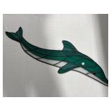 Stained Glass Dolphin 34.5 ' Long