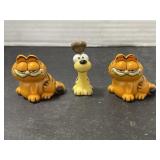 ï¿½80ï¿½s Garfield & Odie Figurines