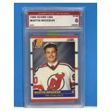 1990 Score Martin Brodeur Rookie Card