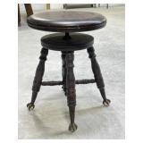 Claw Foot Piano Stool