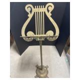 Brass Music Stand 38 ' Tall