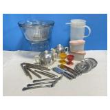 Vintage Covered Teapot And Sugar Dish,