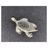 Turtle Brooch 925 Mexico Sterling
