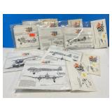 Box Of Assorted Vac Wings Airplane Vac-forms
