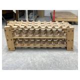 Home Made Wooden Wine Rack