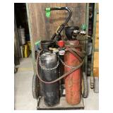 Acetylene and Oxygen Torch Set with Cutoff Torch