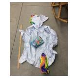 unicorn pool floaty and pool basketball hoop