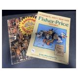 2 Collector Reference Books - Fisher Price &