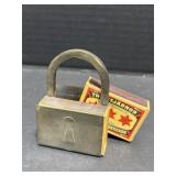 Vintage Metal Matchbox Holder