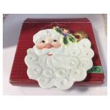 Fitz And Floyd Christmas Santa Plate