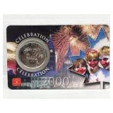 2000 Canadian 25 Cent Coin ' Celebration ' Bu