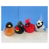 3 Stuffed Audubon Birds Wild Republic Collection