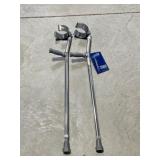 Pair of Non-Slip Safety Forearm Crutches