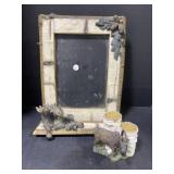 Moose Themed Tea-light Holders and Blackboard,