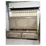 California King Bed Frame with Storage under