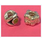 2 Pandora Sterling 925 Silver Charms