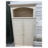 Upright Mini Office Furniture with Pullout Desk