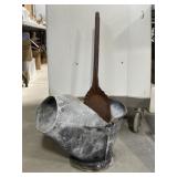 Coal Scuttle with Coal and Shovel